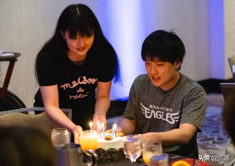 张本智和23岁生日，这次没有在日本过，而是在美国有妹妹和队友一起陪伴他过一个很有