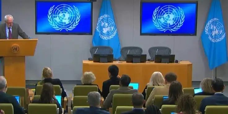 联合国罕见警告：美国连续拖欠会费，或将失去联大投票权

联合国秘书长发言人斯特凡