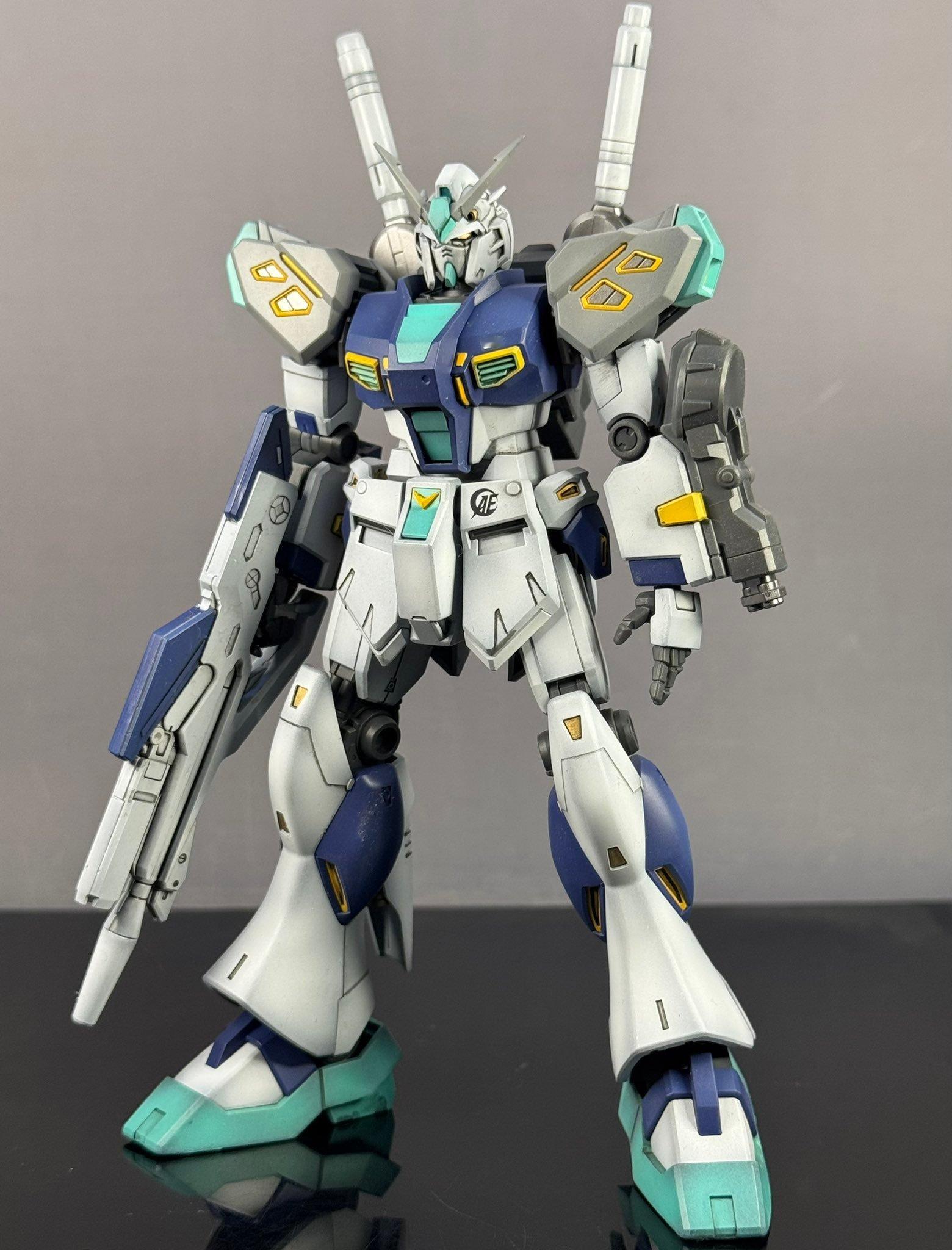 HGUC量产型牛高达（阿利宙斯中之人版）（by ぱぱごり）高达模型高达模型