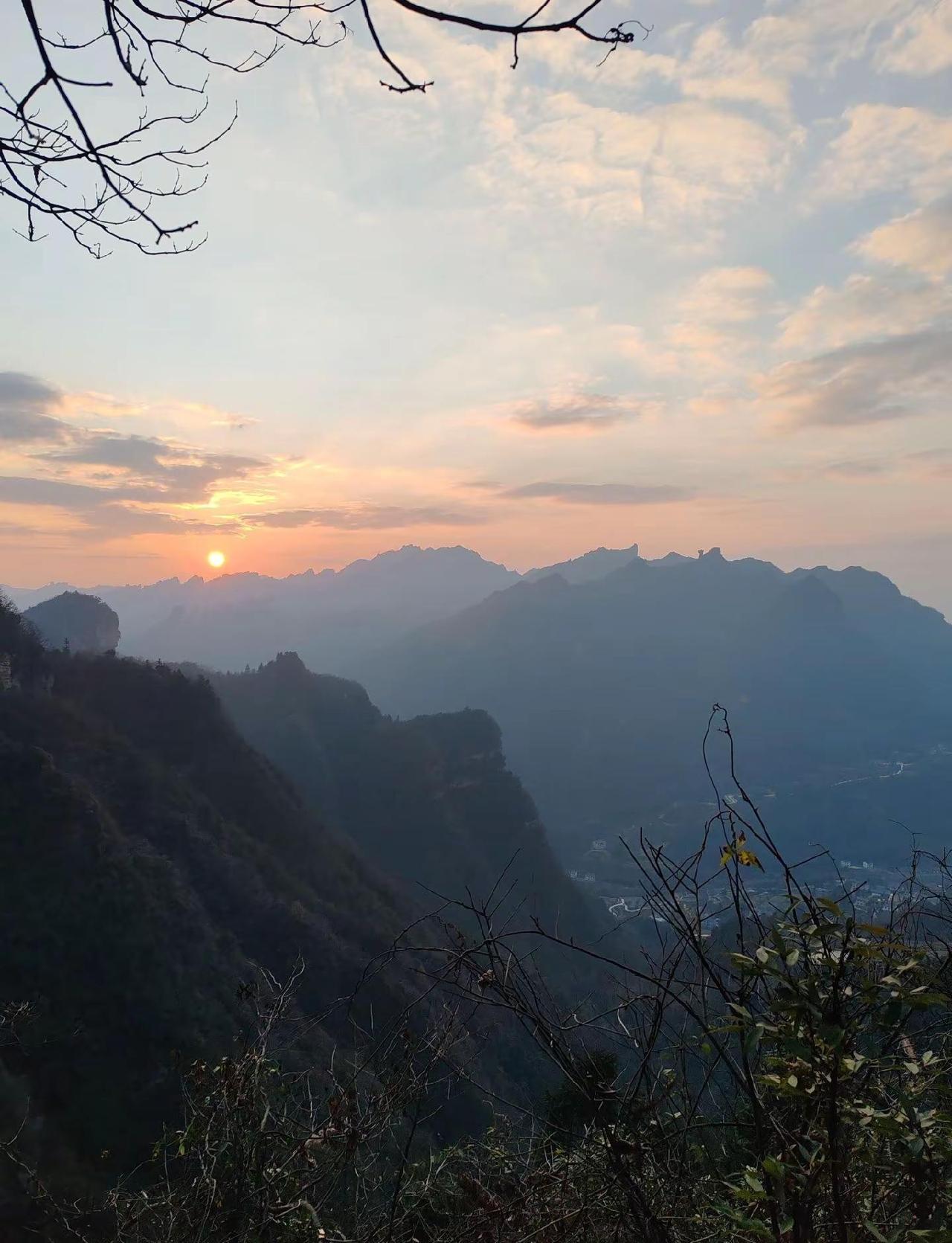 户外，看日出，网红打卡必经之地