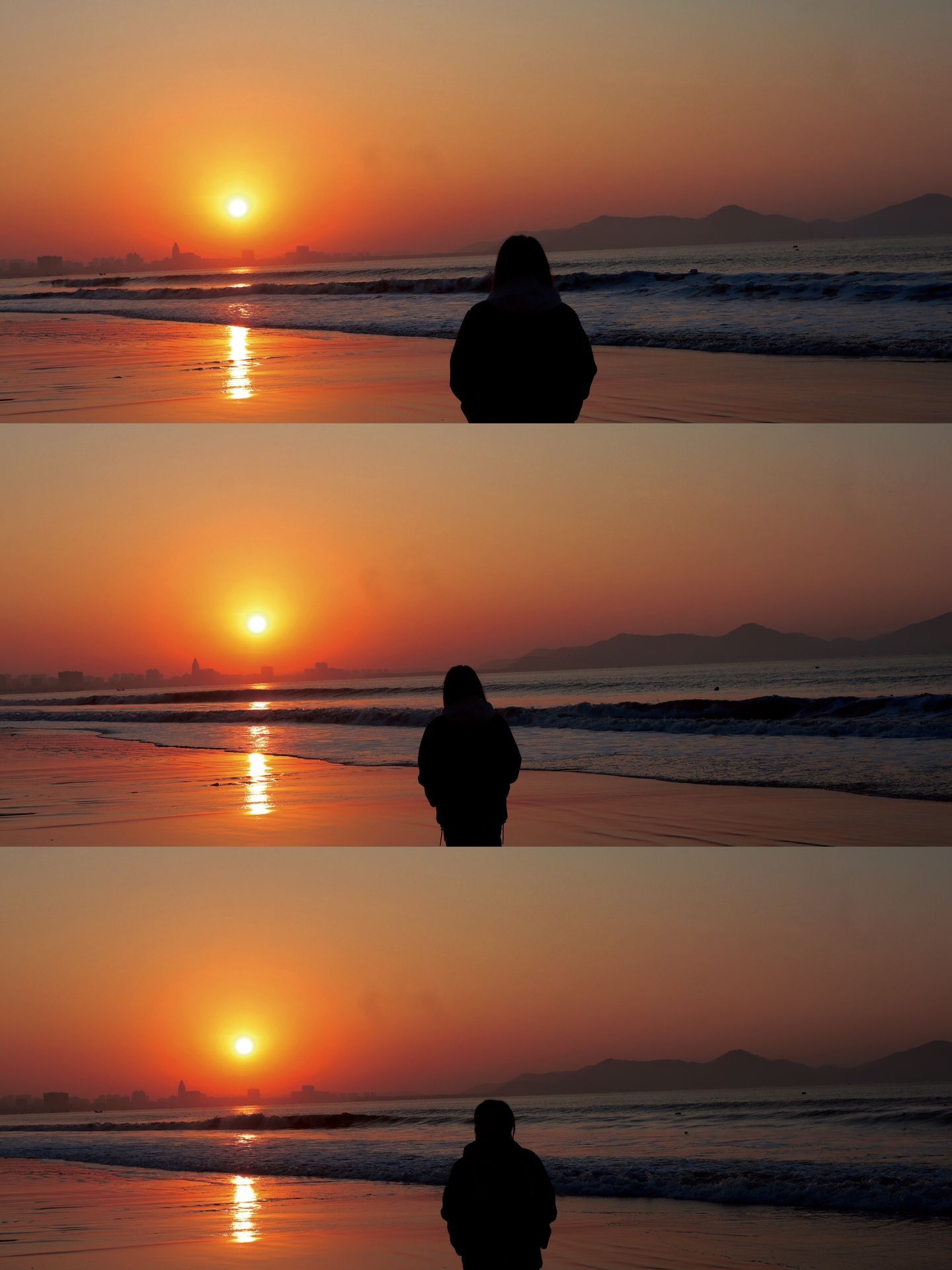 陈清晨dy更新：“你的影子被日落拉长”，周杰伦的新歌很喜欢 没图也硬配 日出也可