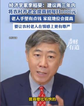 北京，清华教授李稻葵在公开论坛上罕见拍桌子称：坚决反对养老政策无限期拖延。当年交