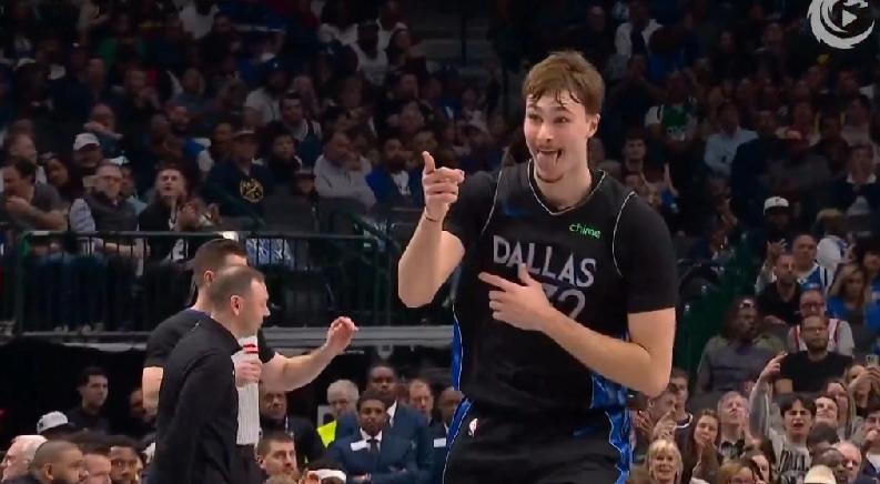 砸碎新秀墙！NBA独行侠险胜掘金，状元弗拉格33分+9板+9助，三分6中4，生涯