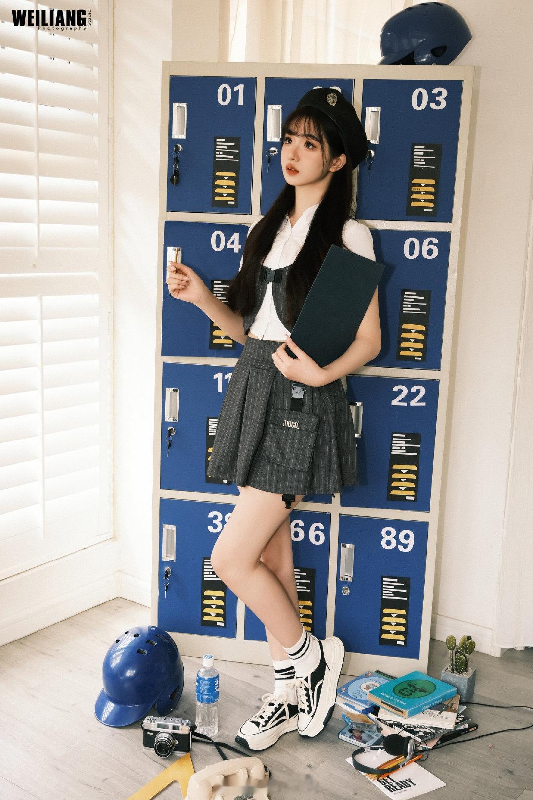 #微凉时光馆# #辣妹写真# #西安约拍[超话]# 美式辣妹来啦 ​​​