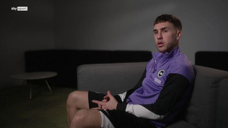 🚨布拉揚·格魯達在轉會布萊頓之前談到拜仁慕尼黑對他的興趣時表示：“當然，一開始