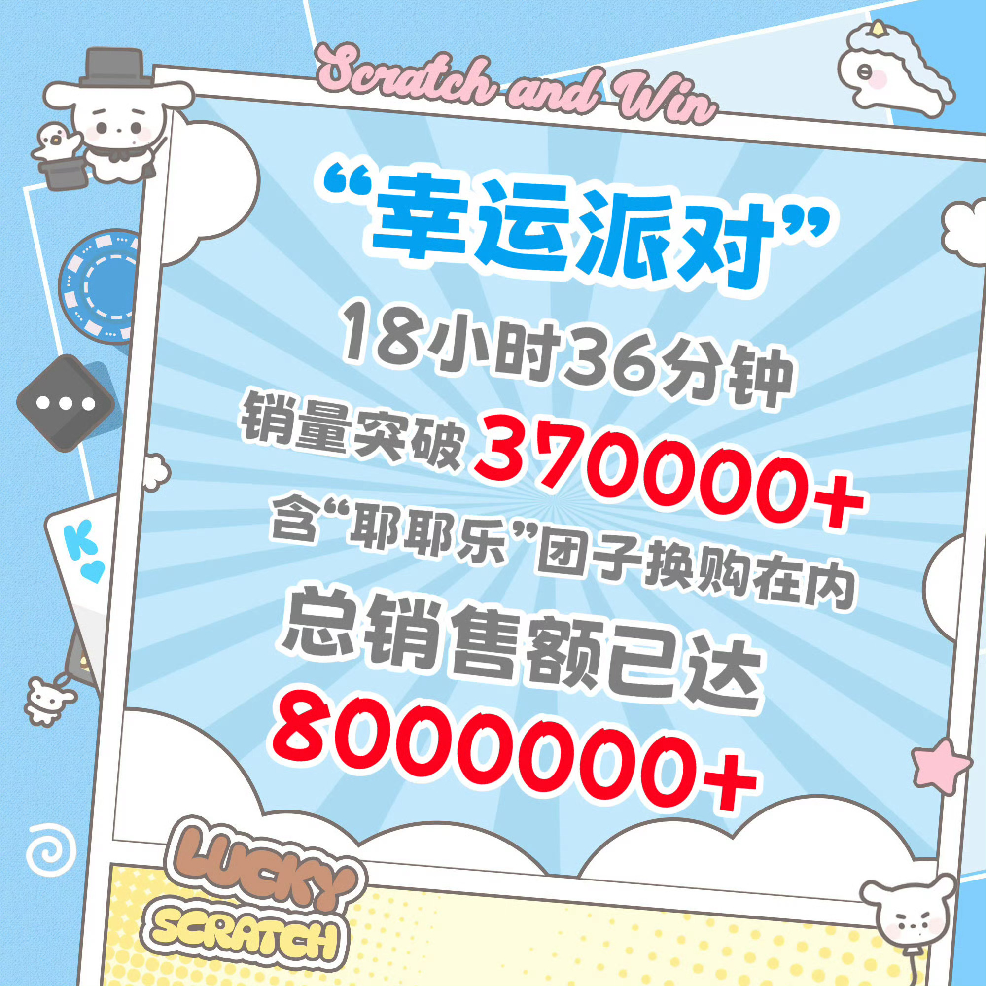 抽抽乐就跟抽抽乐比啊 一个礼拜不停的加新东西不停催氪的650w跟18h800w比