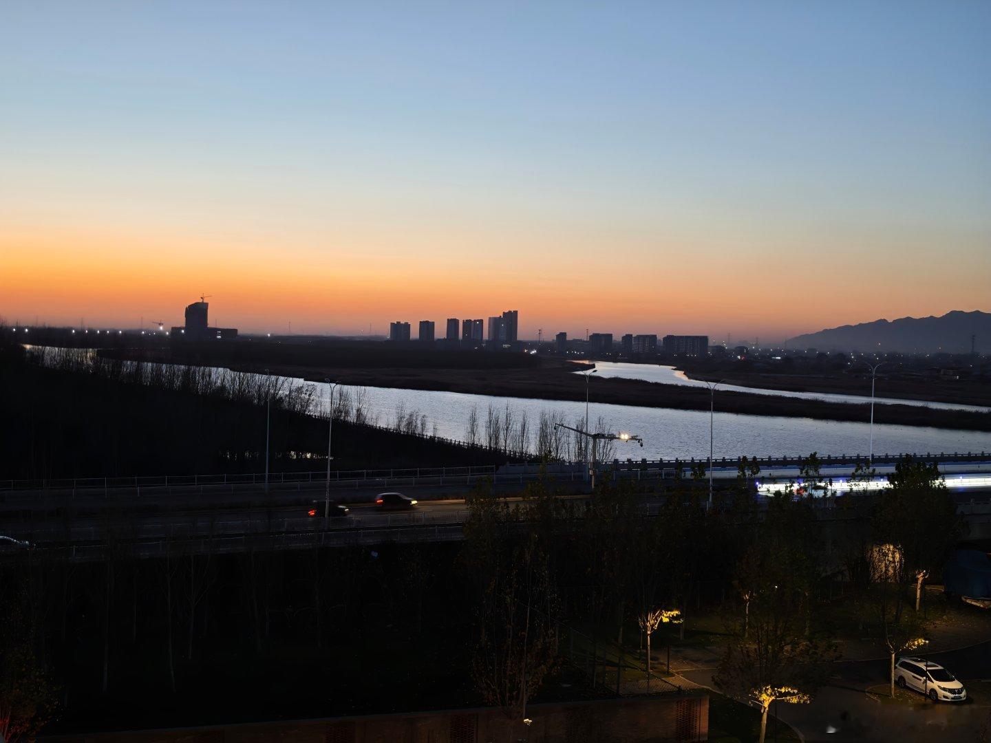 一张图证明我来过这里 秦皇岛阿那亚海边晚上很漂亮。微博手机影像年