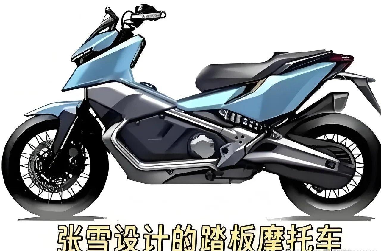 张雪机车首款电摩预告来了——3W+的大踏板，数据相当凶：50kW电机、90N·m