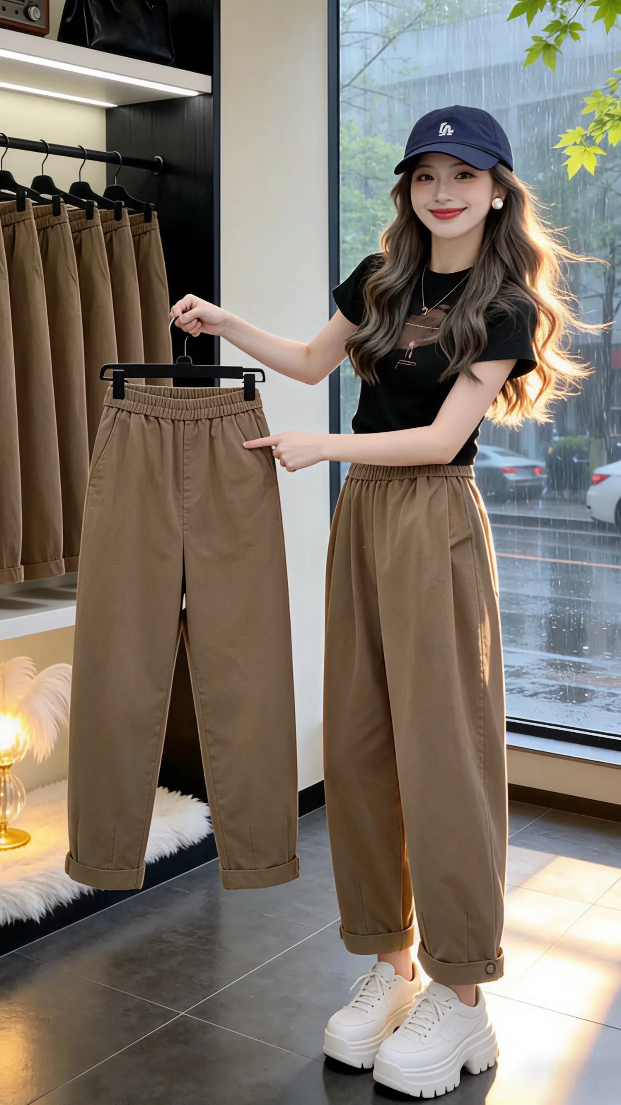 工装休闲风裤女 穿出自己的风格 显瘦穿搭 春款上新 一眼就爱上的神裤