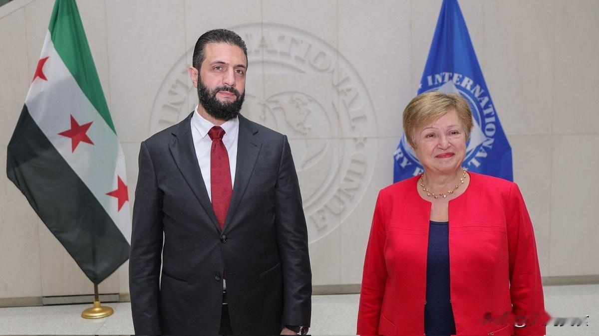 叙利亚总统在华盛顿会见了国际货币基金组织总裁