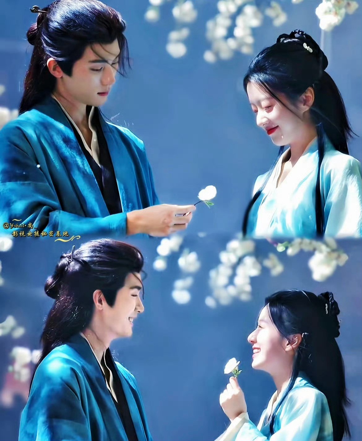 慕慕昭昭抱抱猫猫颜控的有福了这两张脸拿什么输呢周翊然