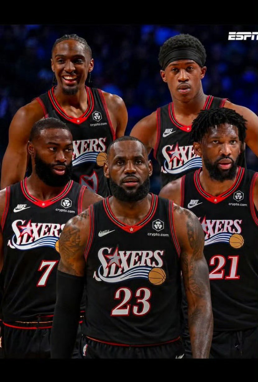 詹姆斯加盟76人明年这东部看点比西部多啊！！！NBA