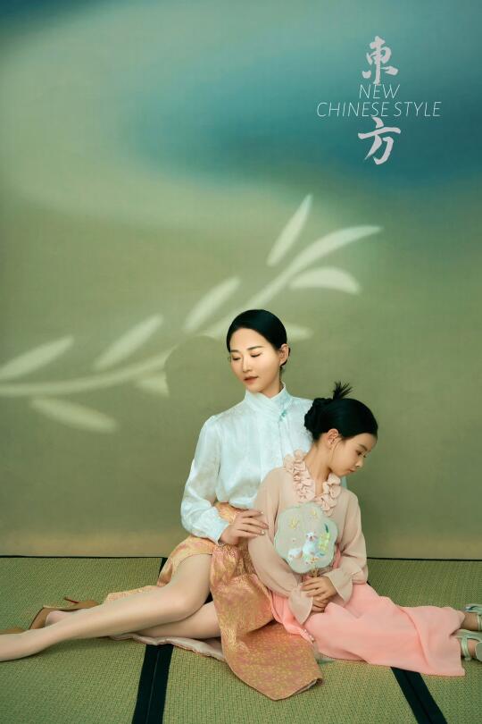 尝试新中式亲子照