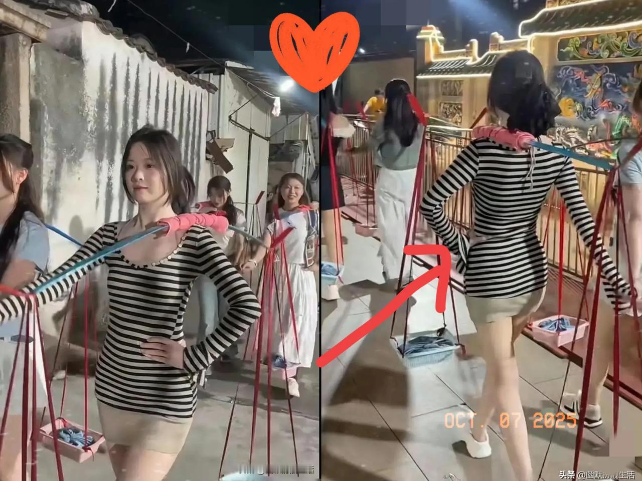 都说潮汕的离异率低，看到这个女孩，我才明白这事儿还真不是空穴来风！
 
那姑娘看