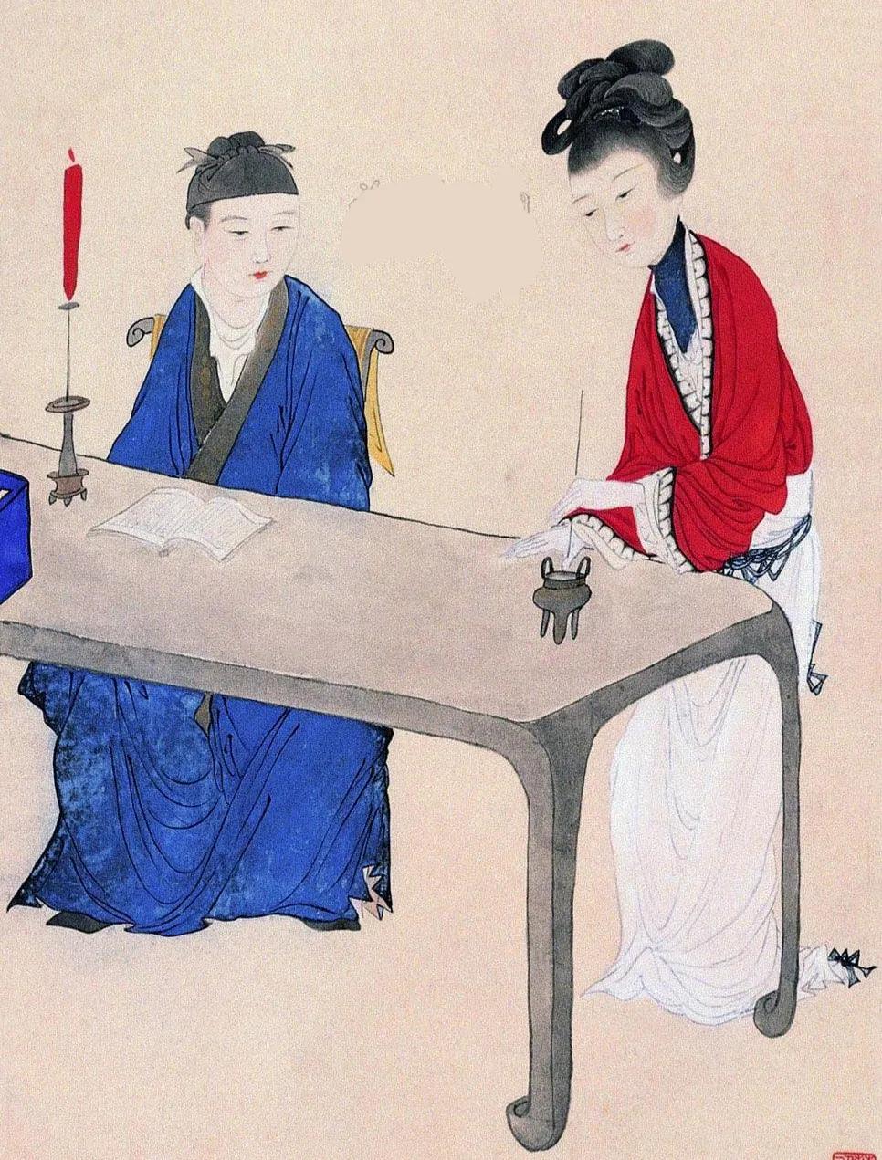 #上联: 愿做书香客； 下联: 邀对；#
甘为红袖人