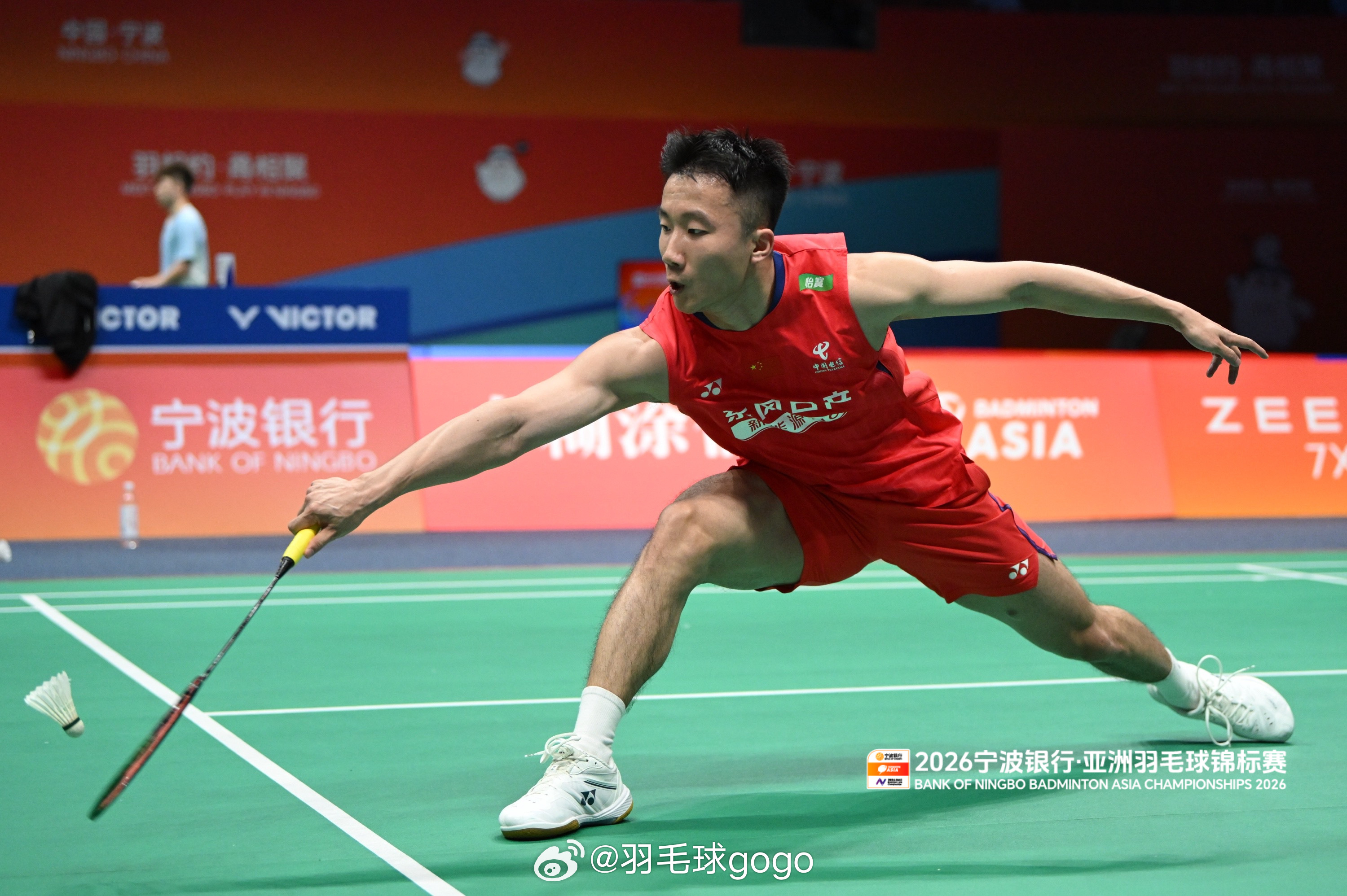 中国羽毛球队2026年羽毛球亚锦赛 国羽在4月5日下午前往宁波奥体中心体育馆进行