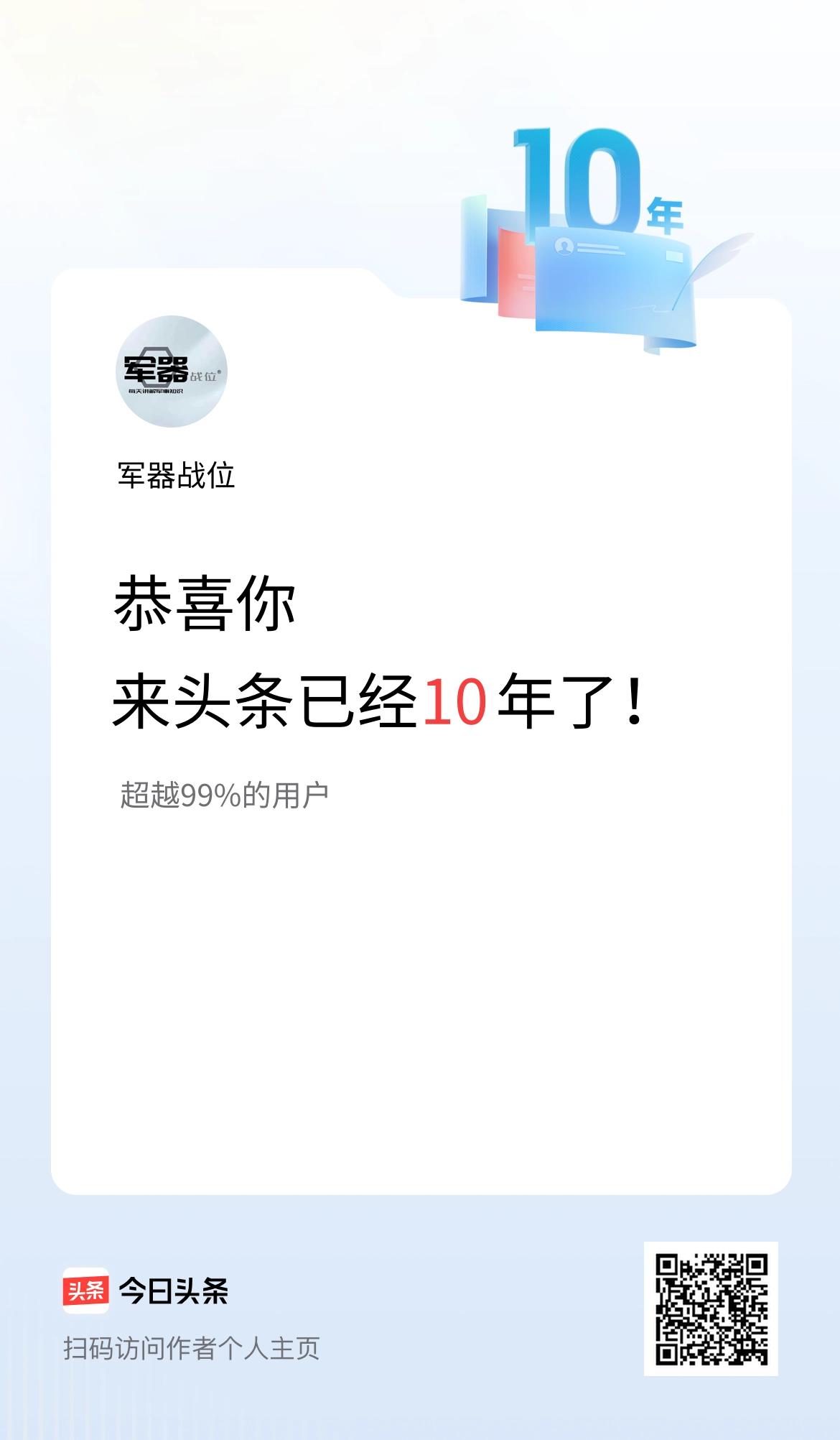 来头条已经10年了！