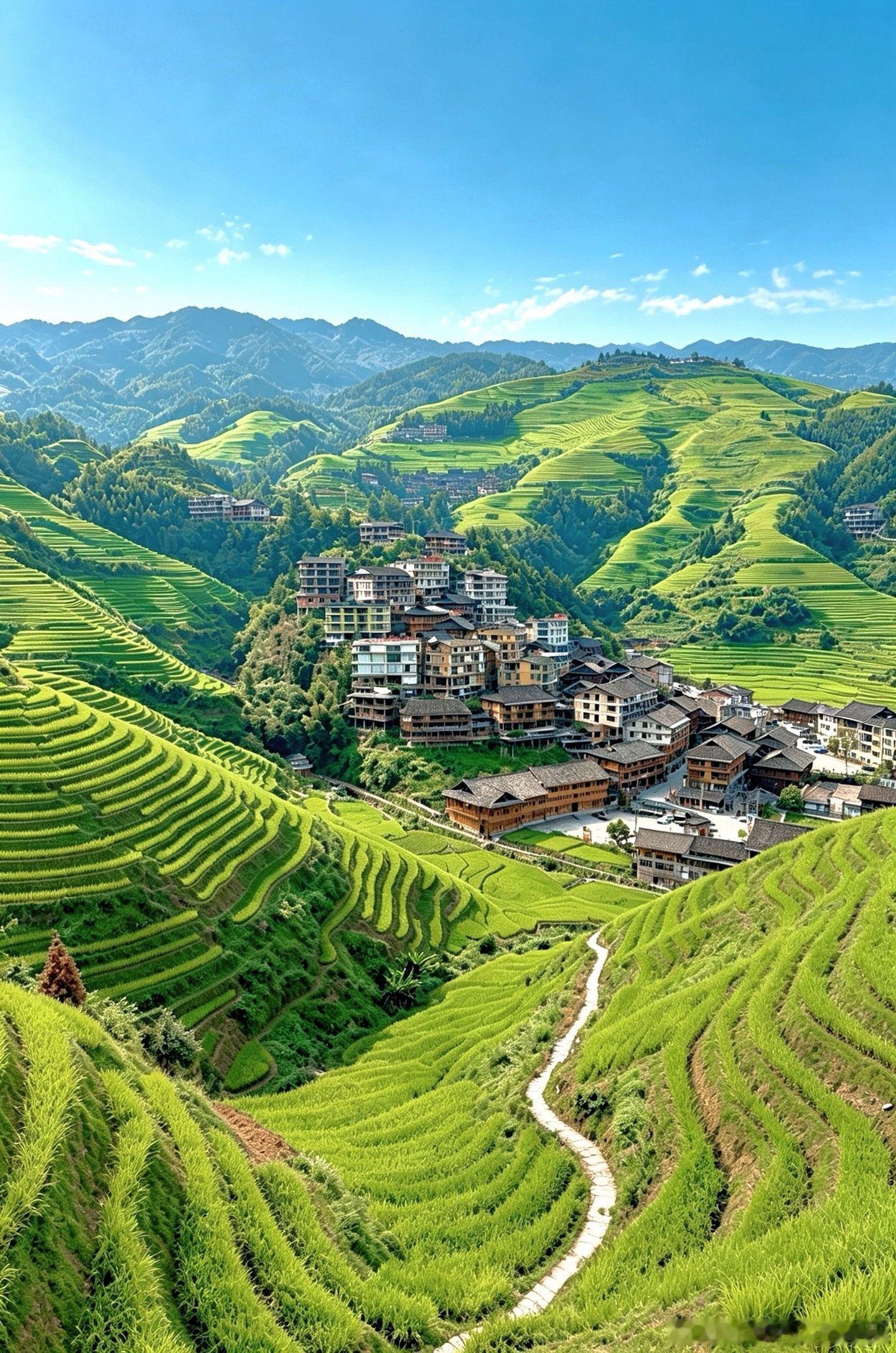 龙脊梯田的治愈感，这几张图装不下但值得你亲自来✨亲测好拍的机位和时间直接抄作业：