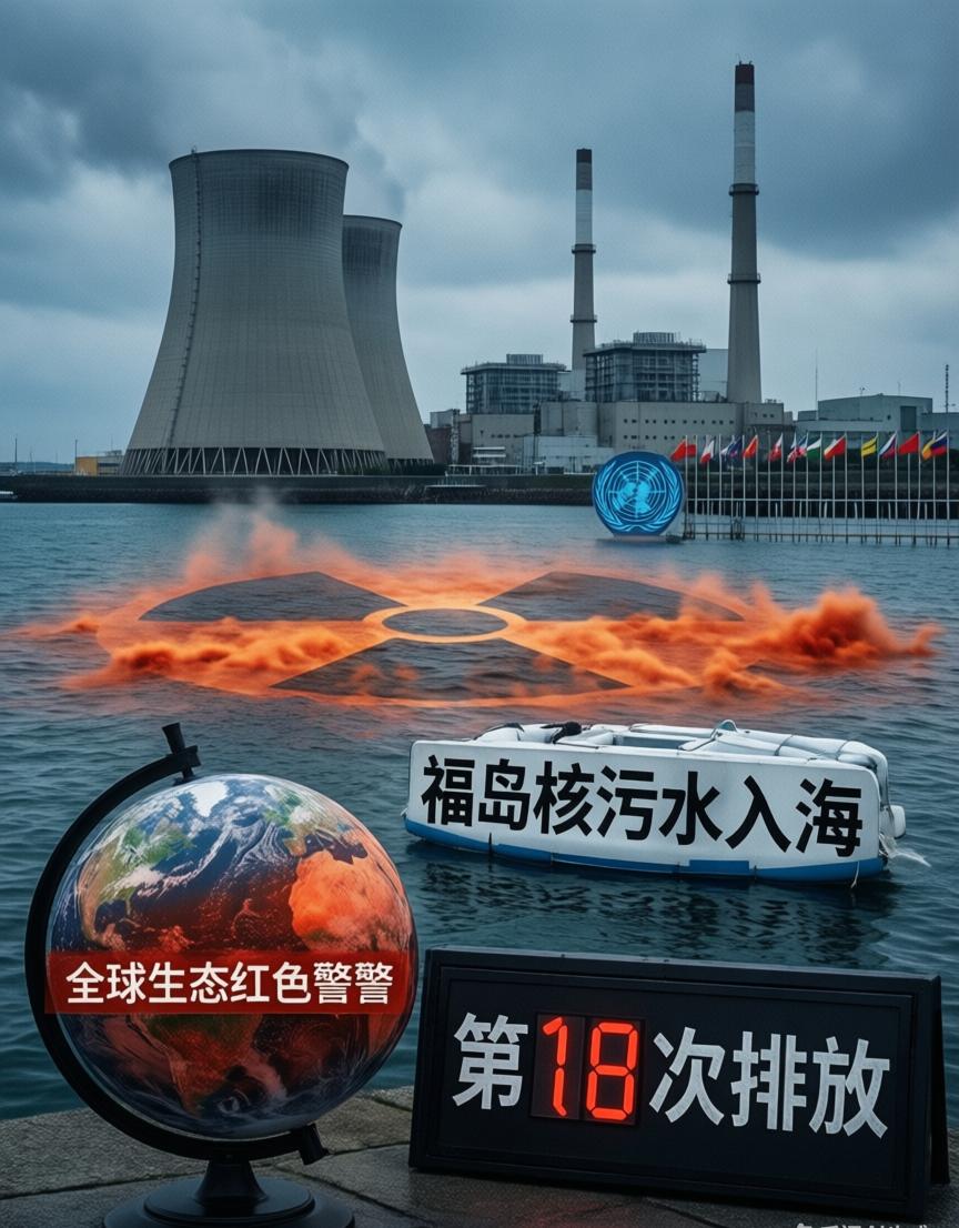 3月6日，东京电力公司又启动了新一轮福岛核污染水排海。这是第18次了。

数字听