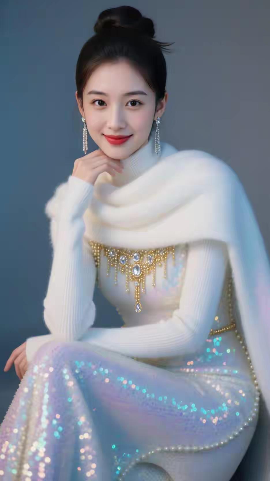 梦幻仙女风礼服简直是优雅与魅力的代名词，身着闪耀礼服，迈着轻盈步伐，那姿态别提多