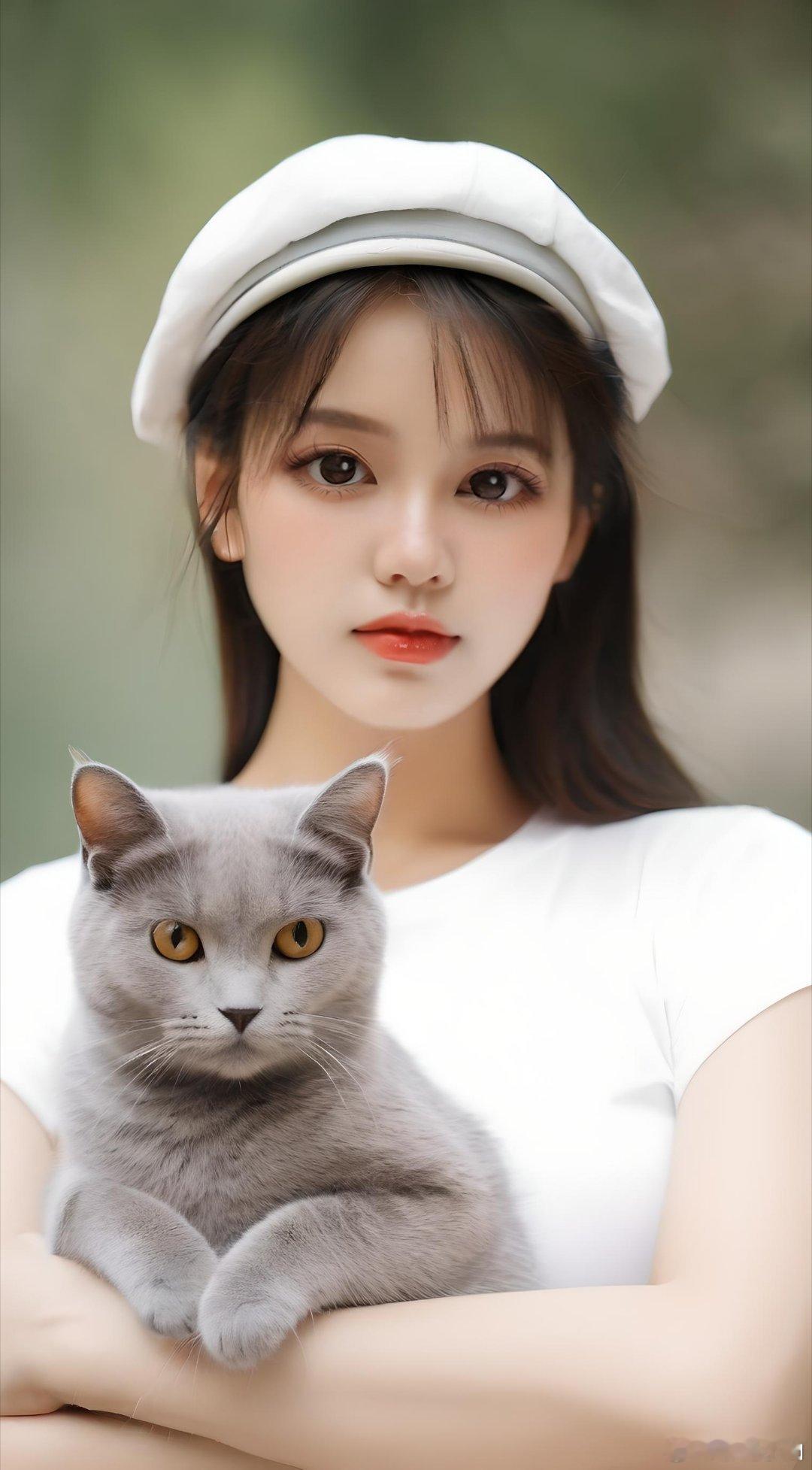 就问你一句可不可爱，我问的不是猫咪#猫咪##可爱# ​​​