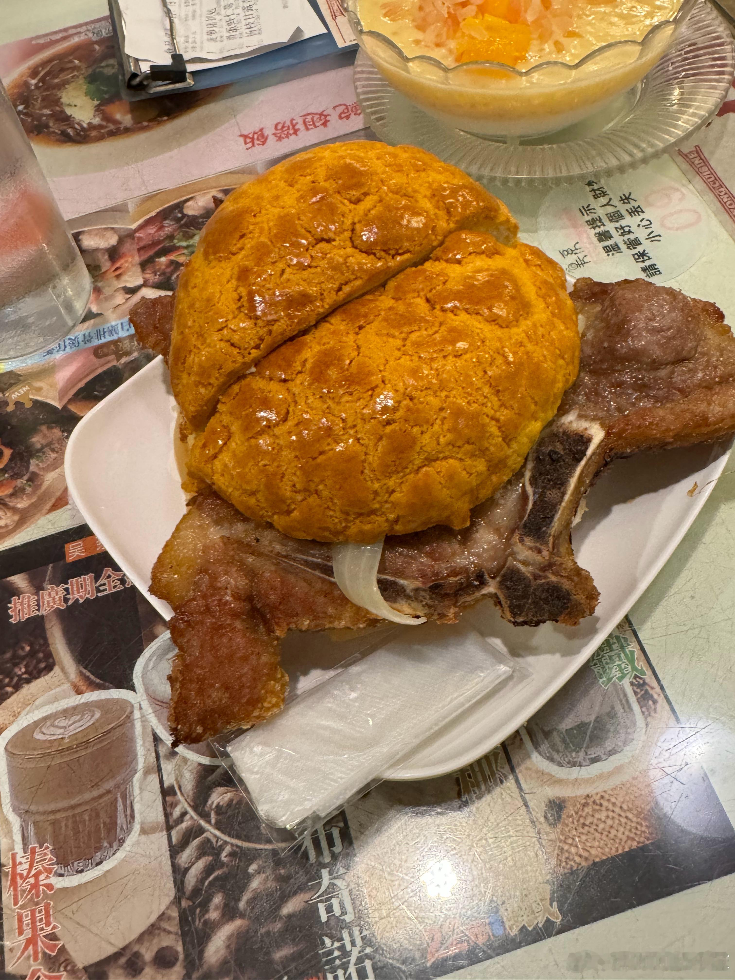 吴系茶餐厅～汉堡王的肉蛋汉堡肯德基的烧饼#美食分享#  ​​​