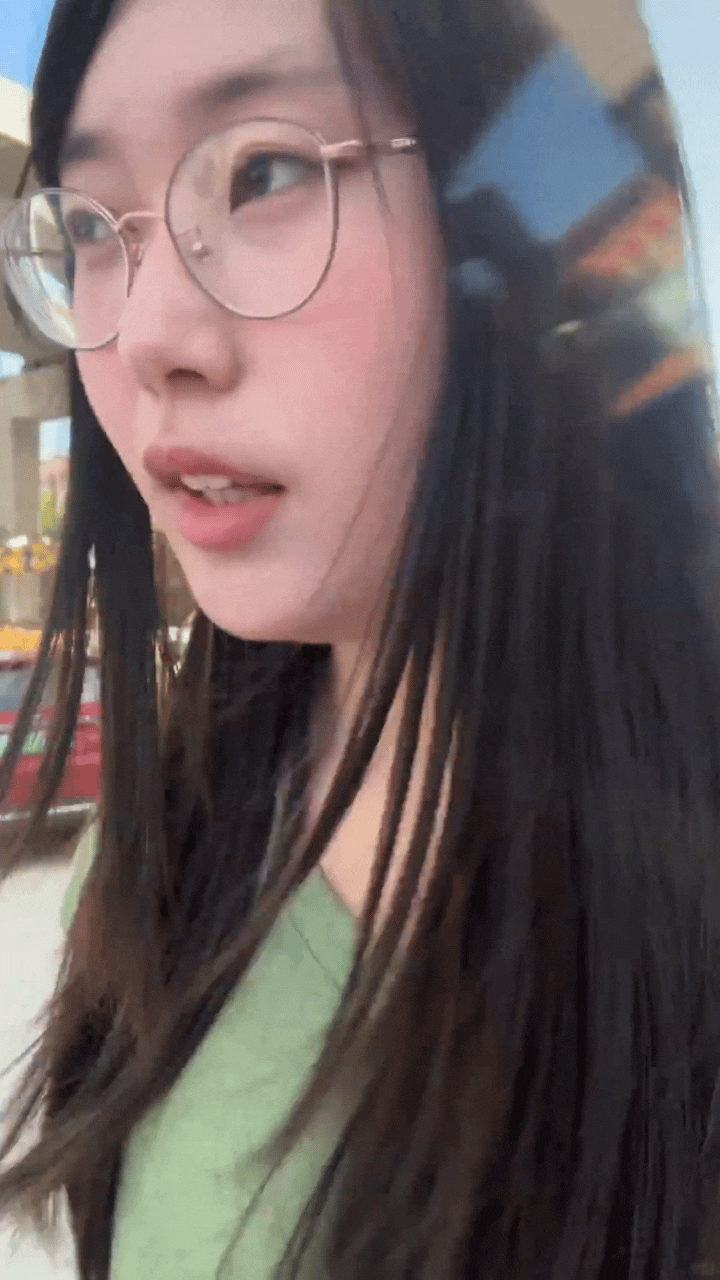 这种自然美的小姐姐好有魅力呀！