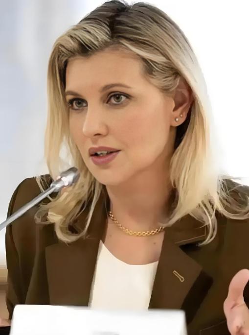 四年战争，泽连斯基的老婆终于扛不住了！

3月30日，乌克兰第一夫人叶莲娜·泽连