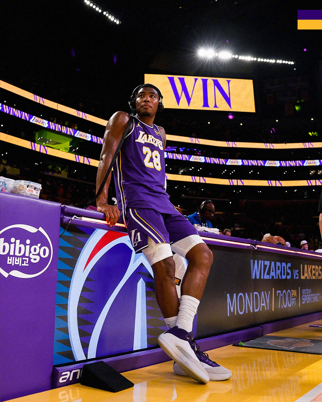 各位湖蜜们周日愉快！湖人国度