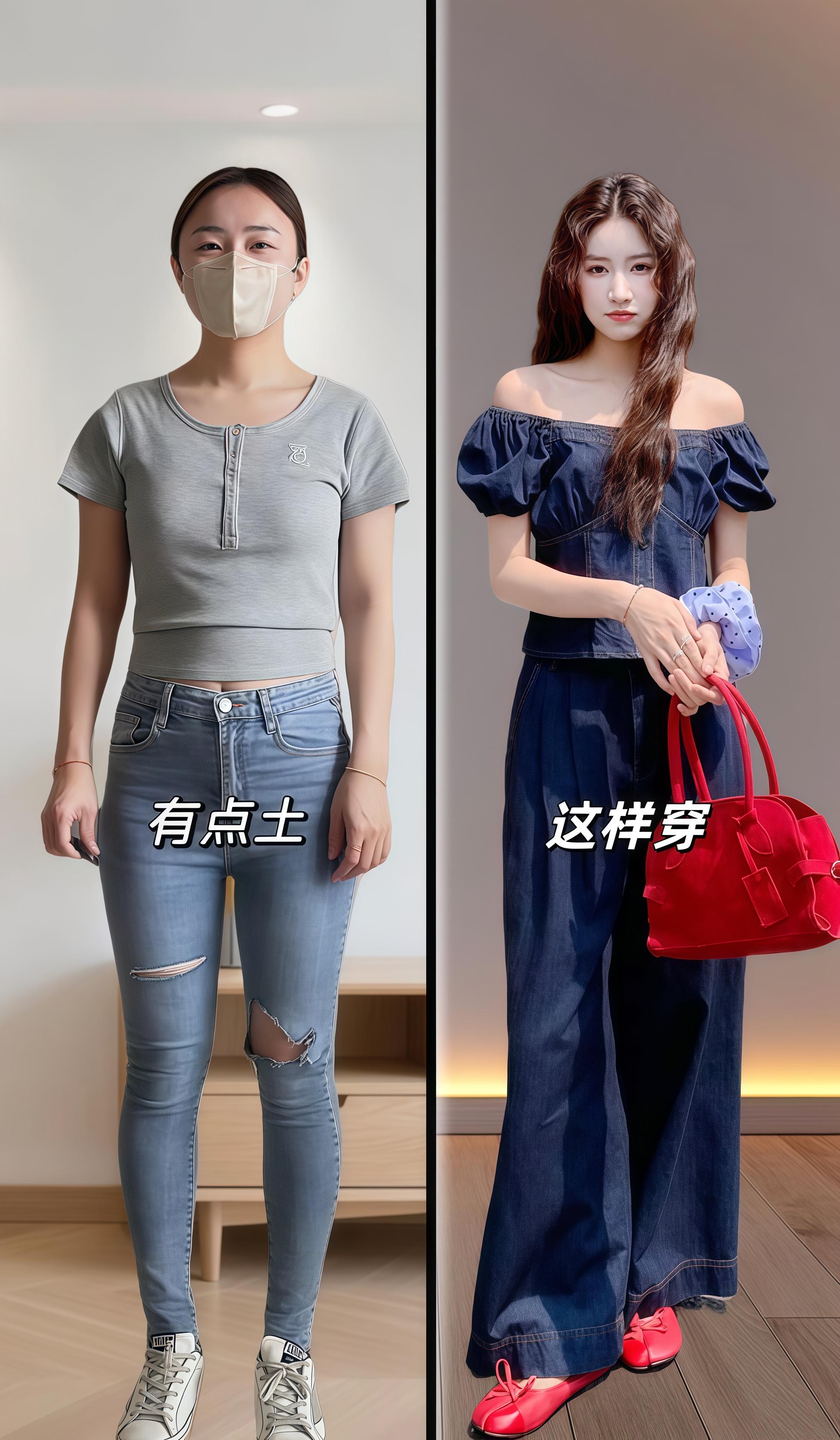 第一眼美女穿搭｜ 明艳大气的复古港味儿。姐妹们谁懂啊！这套上身直接给我...