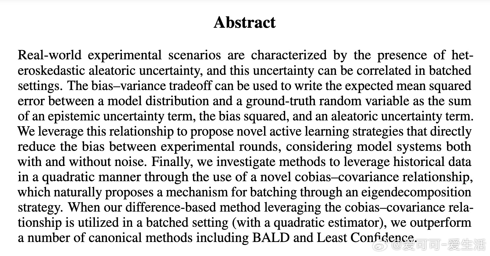 [LG]《When three experiments are better t
