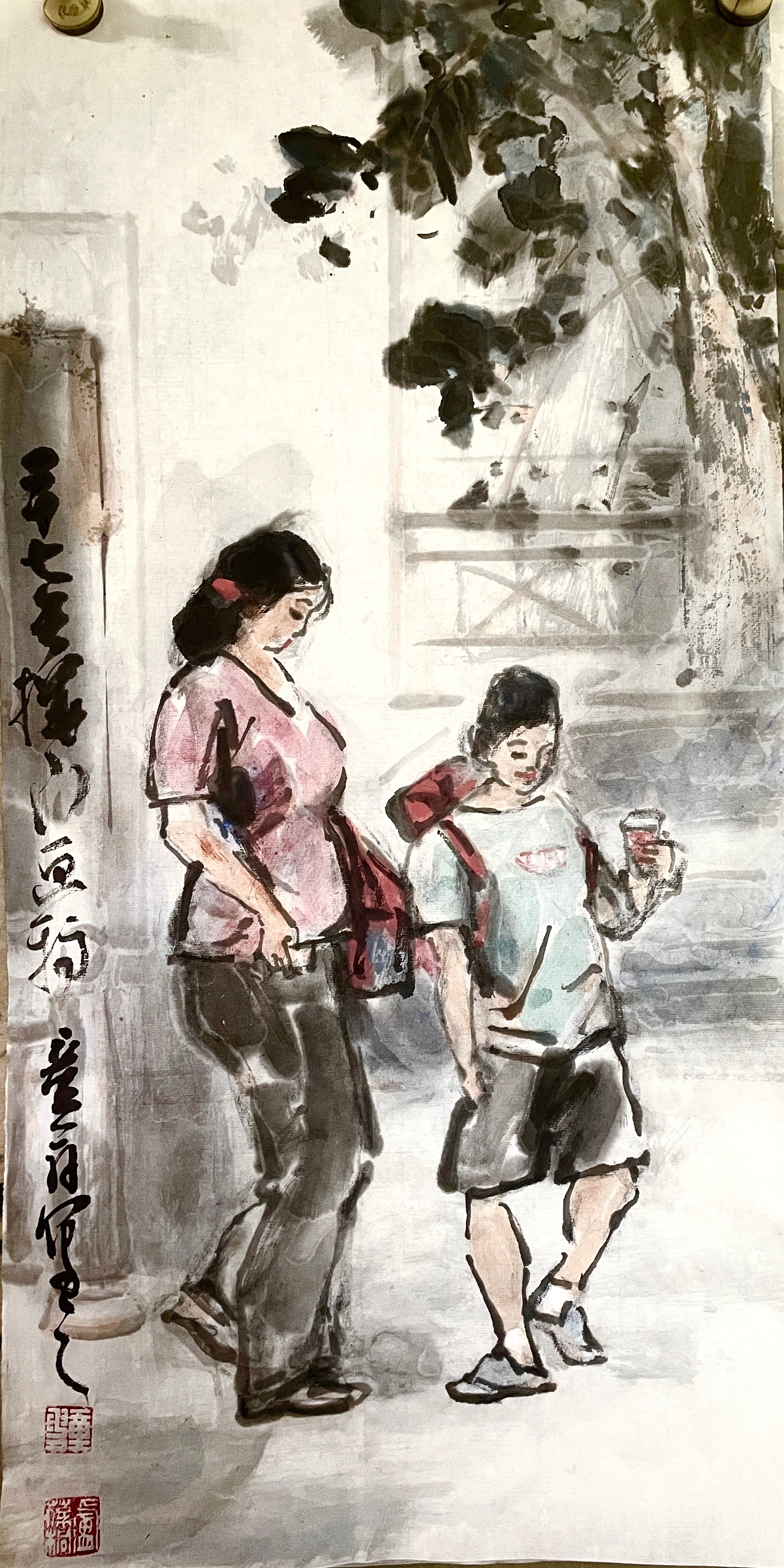 卢氏水墨  二十七号楼画稿 
