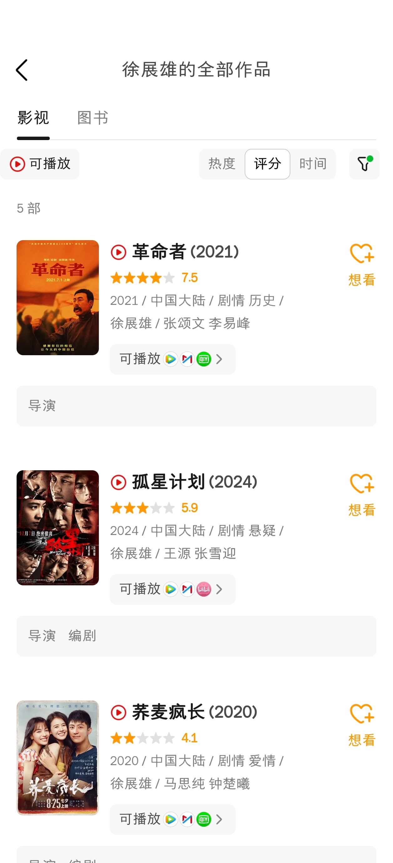 徐展雄导演作品不多，同题材的电影此前就一部，四渡豆瓣开分有望高于革命者吗？ 革命