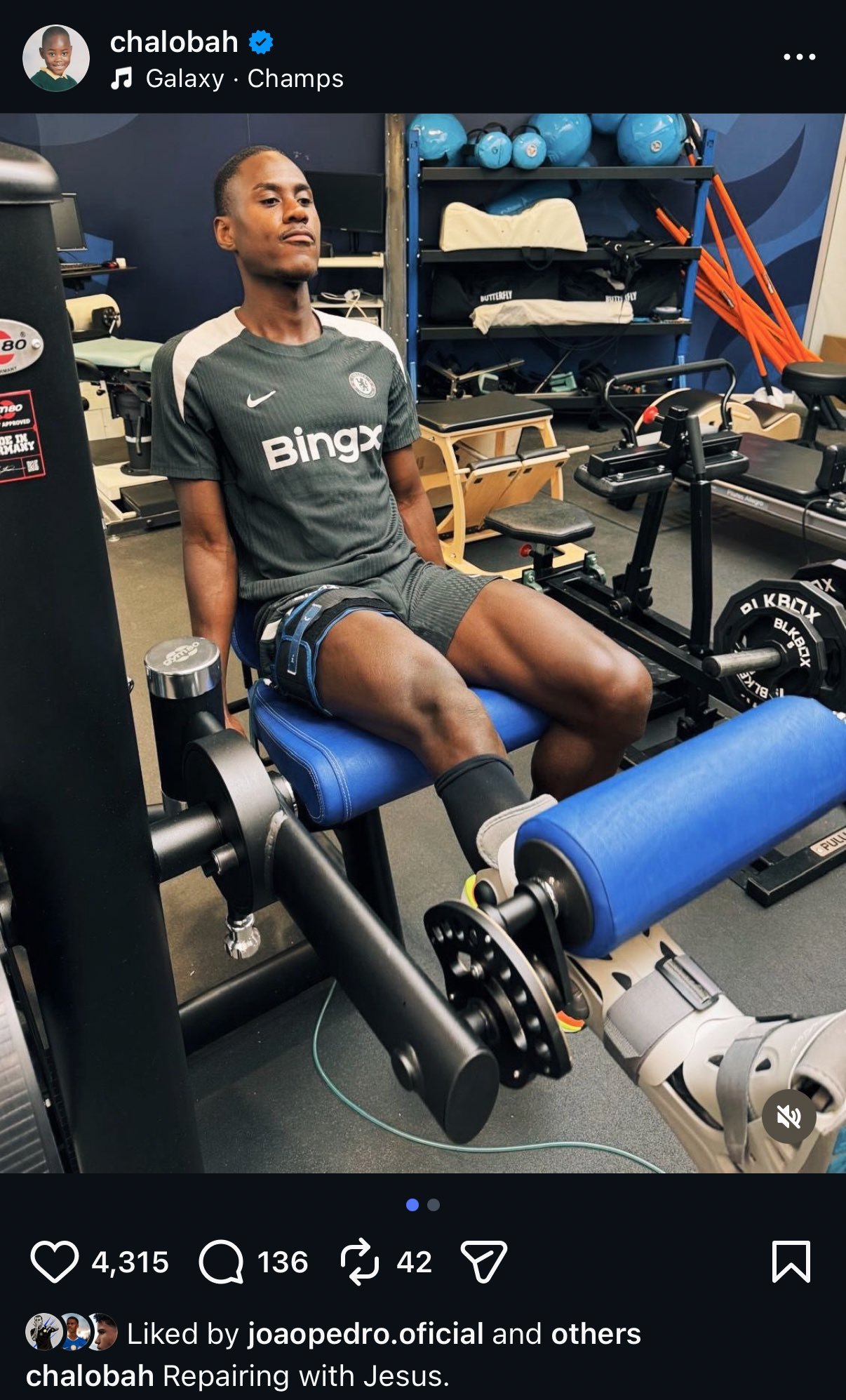 查洛巴的IG切尔西