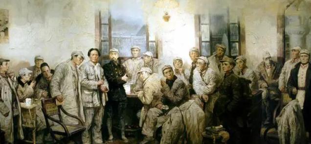 1927年，大革命失败，国民党反动派在全国展开大屠杀，上海、武汉、广州，到处都是