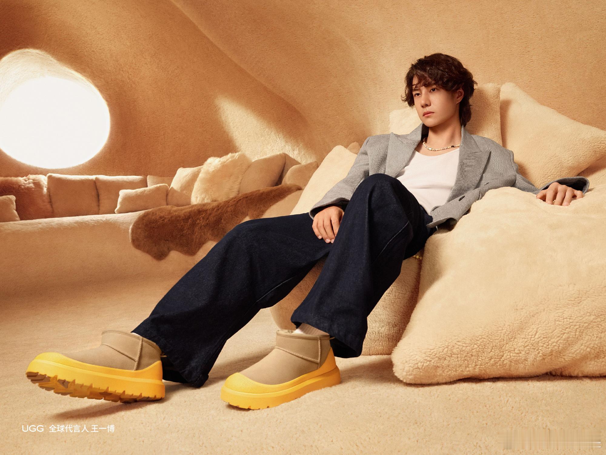 王一博ugg升title，恭喜，