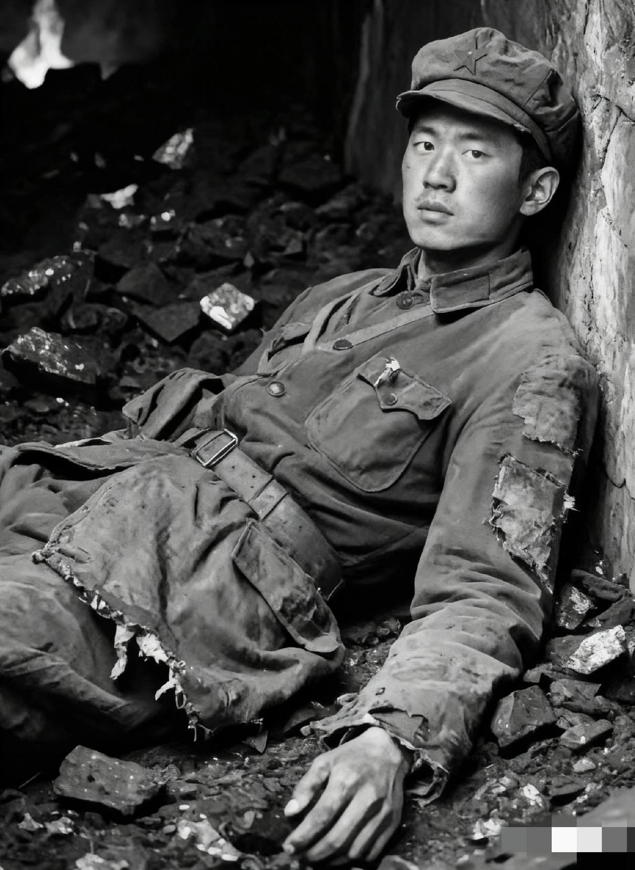 1937年，西路军副营长杜万荣与三名战友被活埋在炸塌的煤窑里。就在他们感觉呼吸越