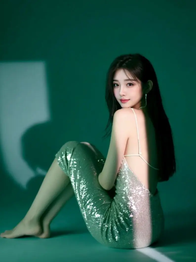 绿调光影照 原来ai写真可以这么美 人生总得有一套ai写真吧 谁拍谁好...