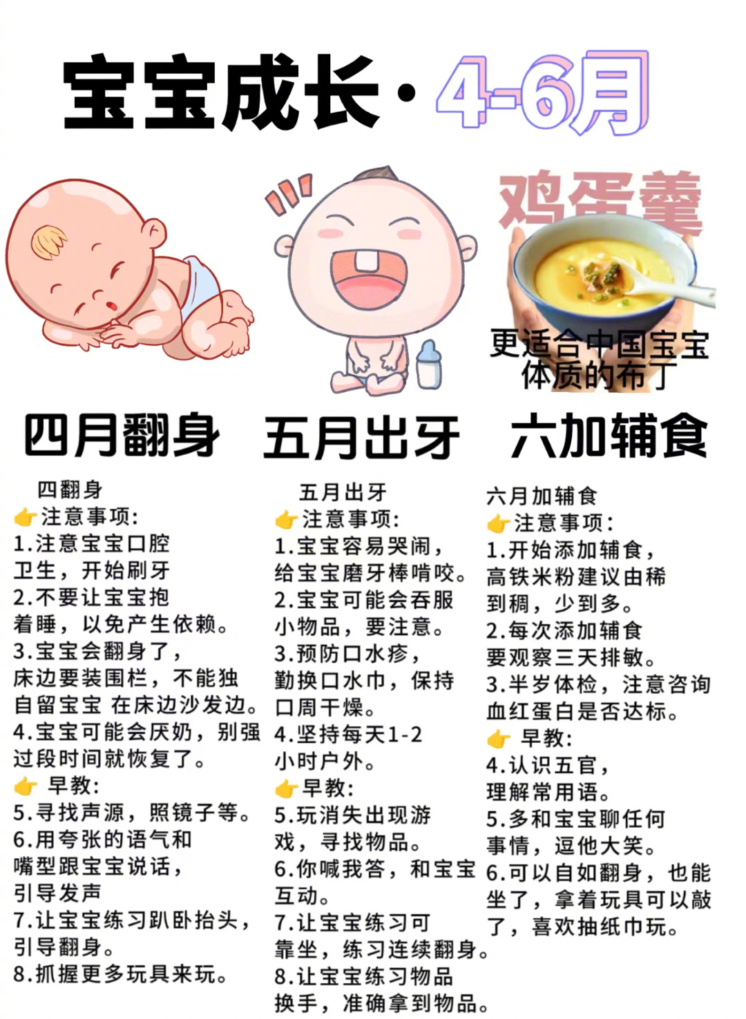 每个阶段的宝宝都有独特的可爱 
