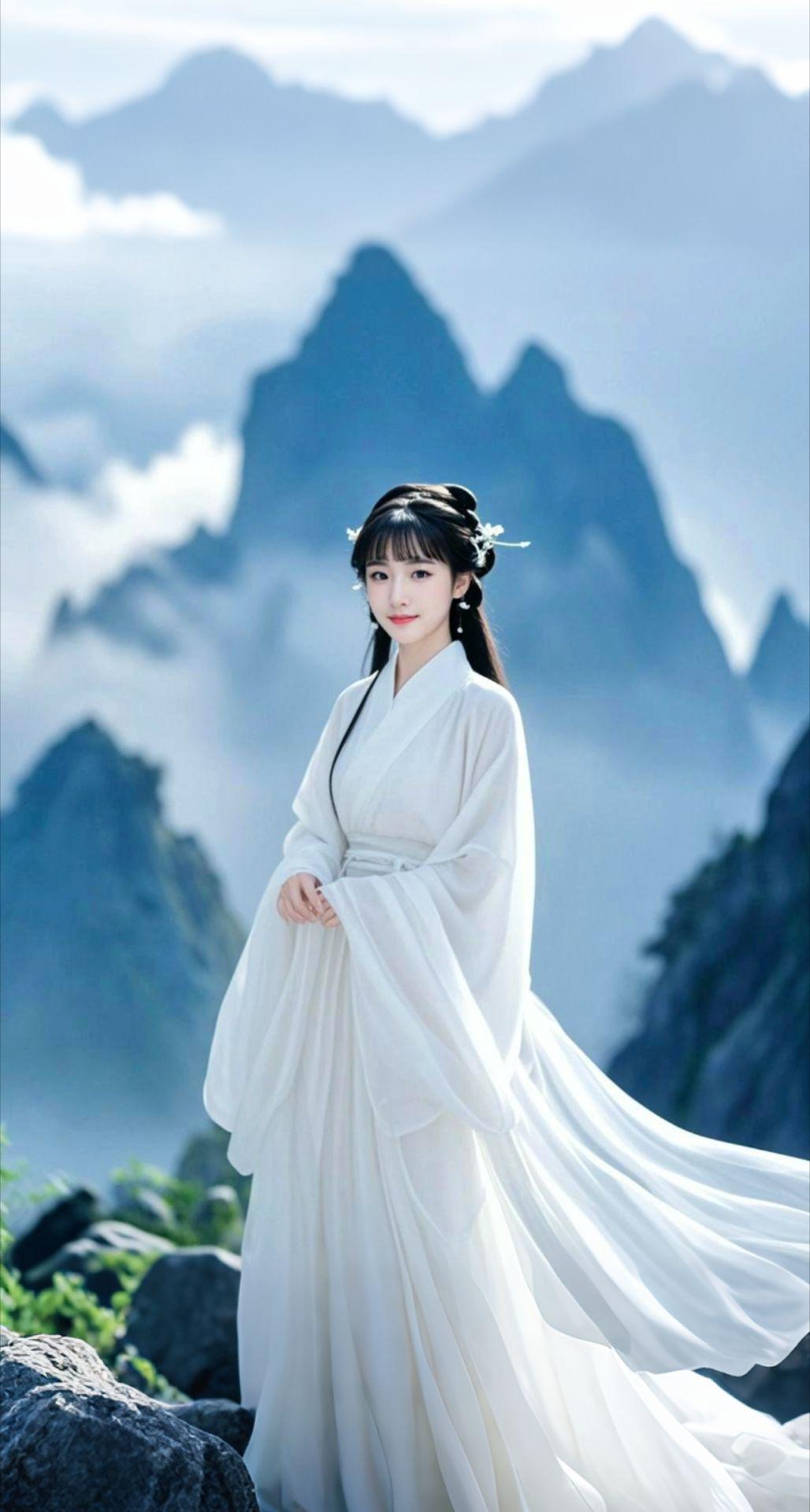 AI扩图 AI云间素影