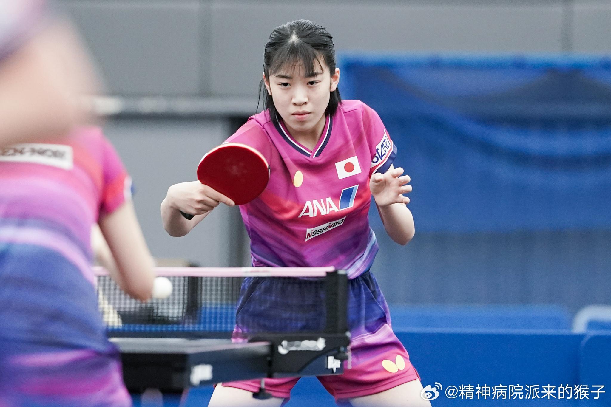 【日媒】面手凛：虽然心里很紧张，但期待感更胜一筹。世乒赛我以前只在屏幕上看过，这