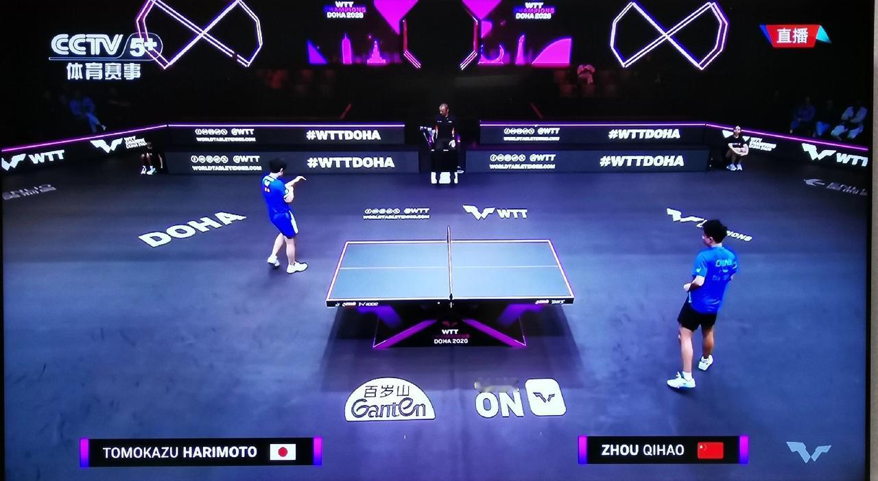 张本智和与周启豪开打，猜猜谁能赢？