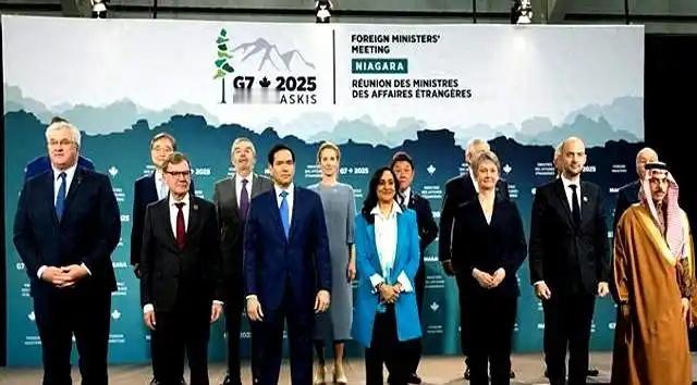 G7还真是开了一个国际玩笑。
其外长级会议开完了，还竟然对我们提出了3点要求。