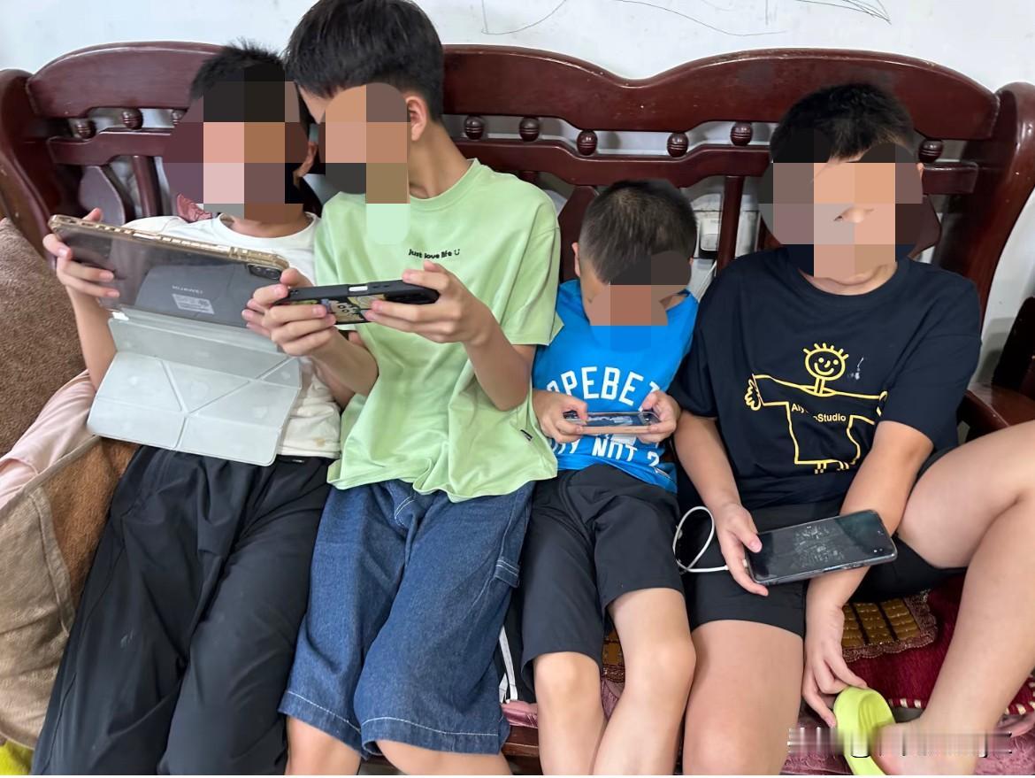 暑假回老家发现：手机最先摧毁的，是底层家庭的孩子
暑假我和姐姐都带着孩子回老家，