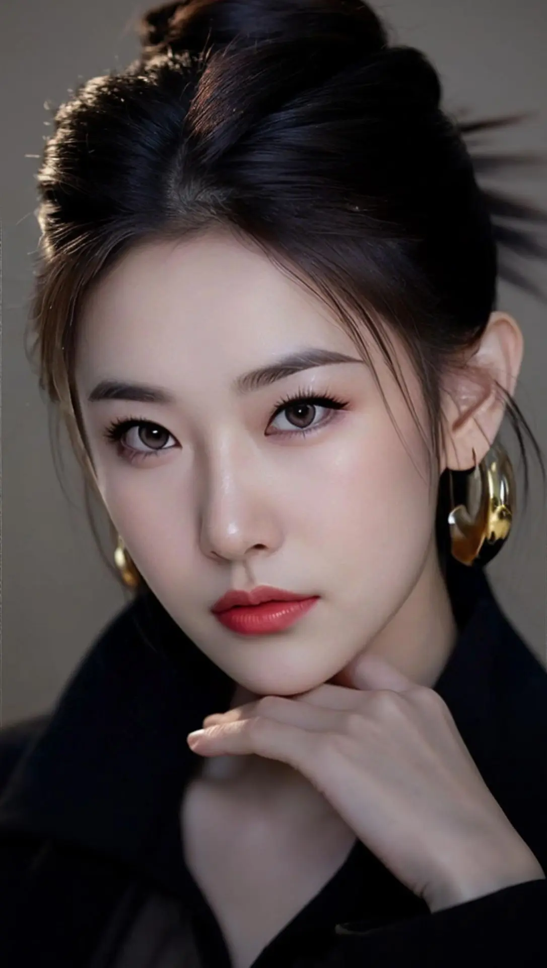 AI精致浓妆写真 ai创作