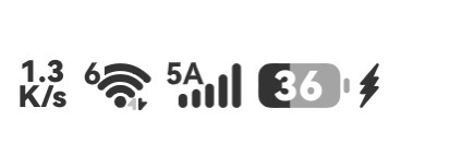 我觉得还可以啊，6.0.0.328版本的状态栏系统图标焕新 