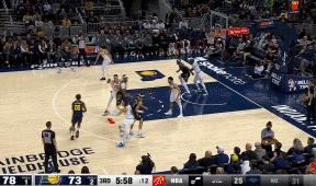 太搞笑！马瑟琳复制“麦迪时刻”，却演砸了！
北京时间1月24日，步行者与掘金的比