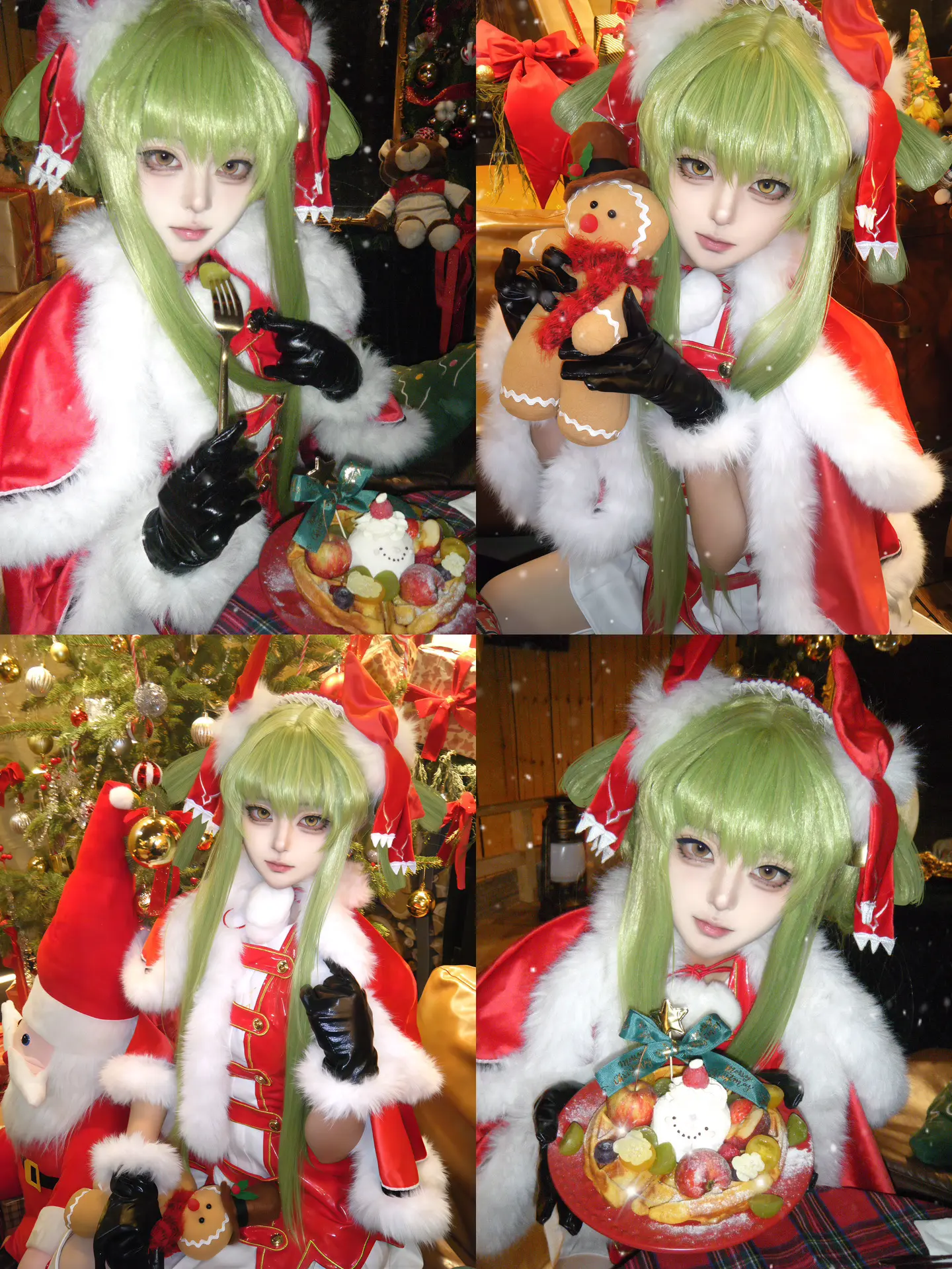 宝宝们圣诞快乐！🧑‍🎄💚🎄。这组开开to！就今天晚上啦限f