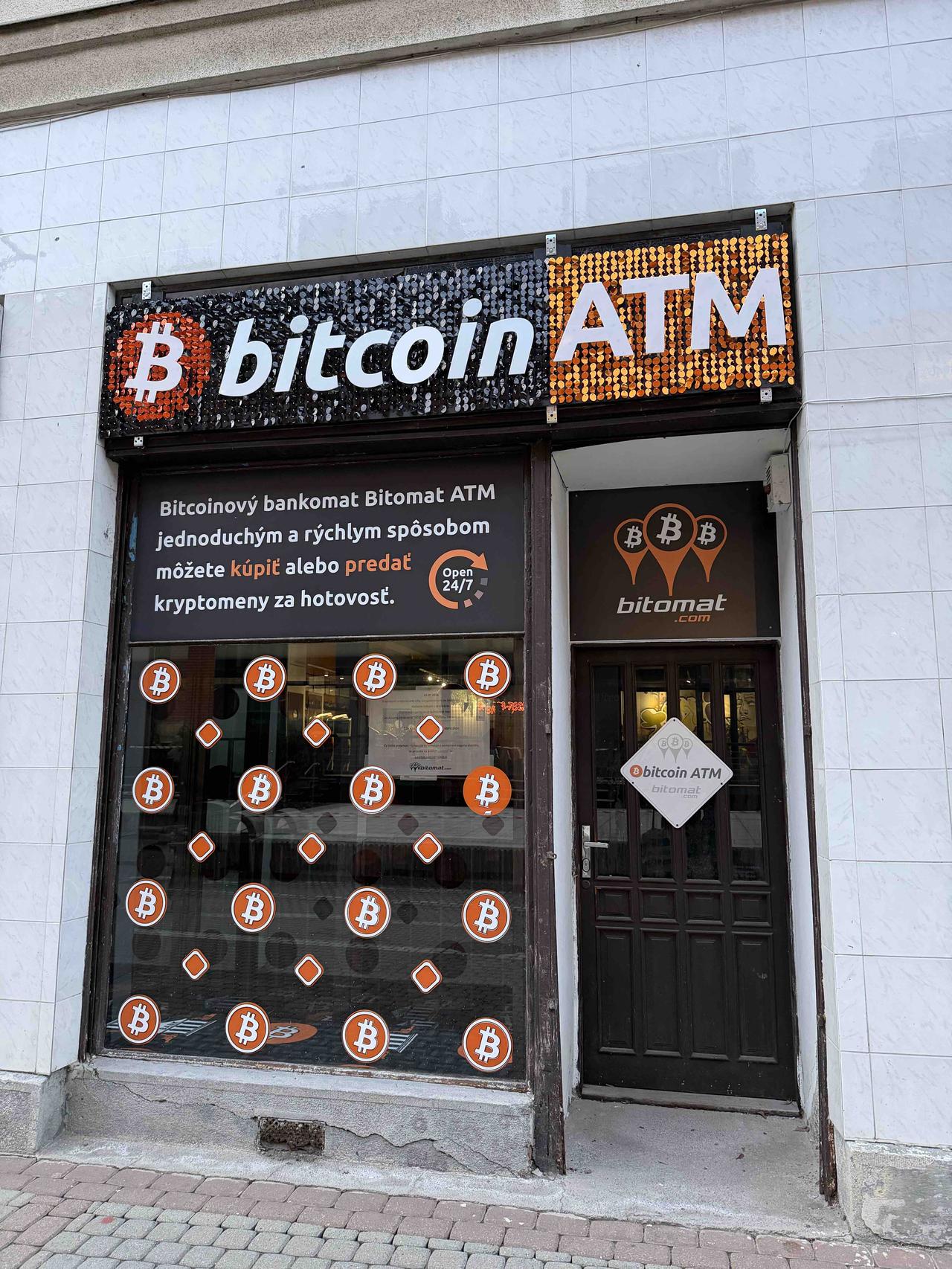 bitcoin提款机，方便你我他[笑哭][笑哭]