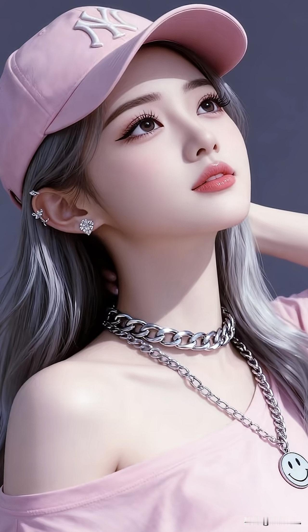 粉嫩少女风，甜美笑容，时尚项链，青春洋溢！💖✨少女风吊坠项链 甜酷少女项链 马